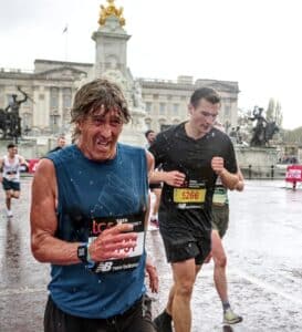 David Lewis, marathon runner for Team HMSTC