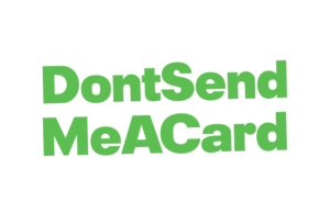 Don't Send Me A Card logo