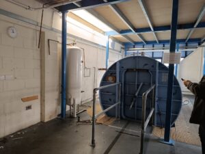 old oxygen chamber